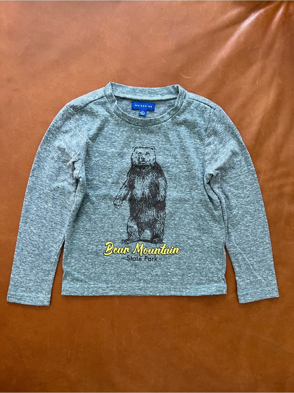 MAISON ME Bear Mt State Park Tee, 4yrs